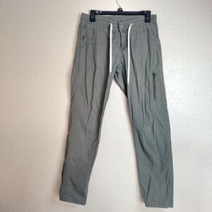 Vuori Women's Ripstop DuraTerra Pants Army Green sz S